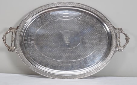 Rogers Silverplate Serving Tray