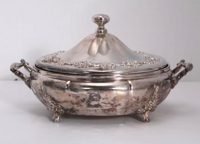 Adelphi Silverplate Casserole Dish