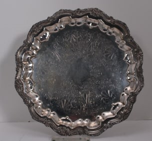 Sterno Silverplate Tray