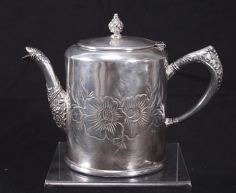 Columbian Silver Co. Teapot
