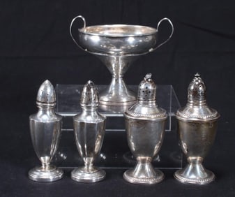 Collection of Weighted Silver Items