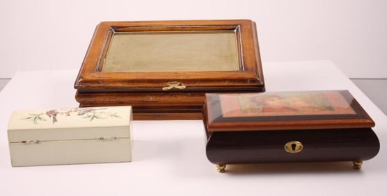 Three Dresser Boxes
