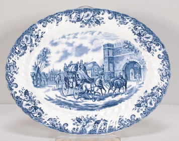 Johnson Brothers Ironstone Transferware Platter
