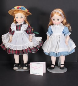 Two Madame Alexander Dolls