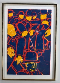 Lester Johnson, (American/CT, 1919 - 2010)