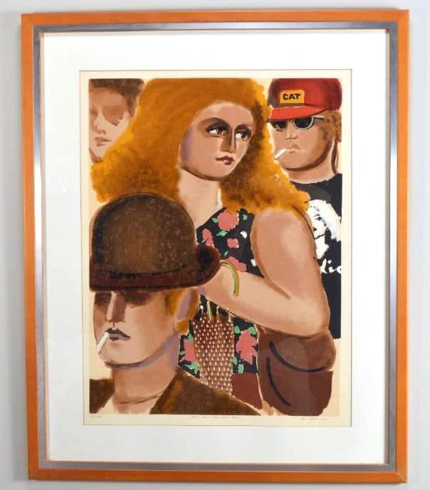 Lester Johnson, (American/CT, 1919 - 2010) (1 of 7)