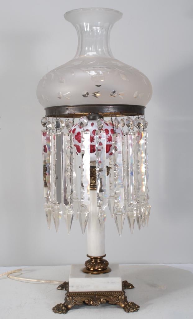 Ruby Glass Lamp (1 of 7)