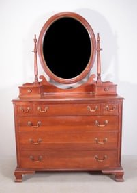 George III Style Cherry Chest of Drawers