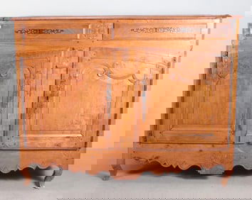 French Provincial Fruitwood Sideboard