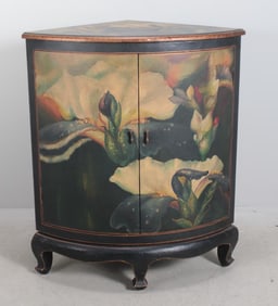 Painted Corner Cabinet