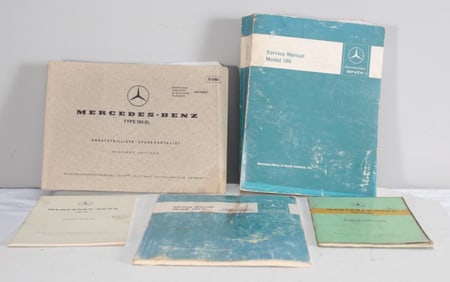 Mercedes-Benz 190SL Manuals