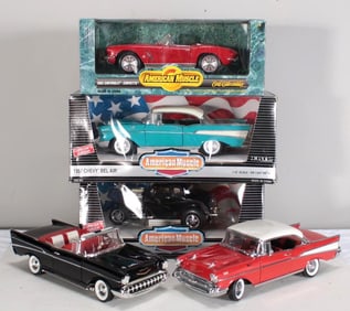 Five ERTL "Muscle Car" Models