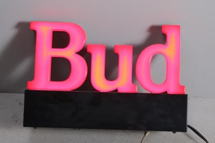 BUD Bar Sign