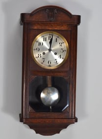 Dark Oak Wall Clock