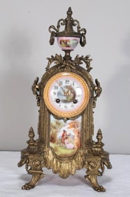 Brass Mantle Clock
