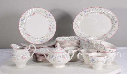 Johnson Brothers "Summer Chintz" Partial Dinner Service