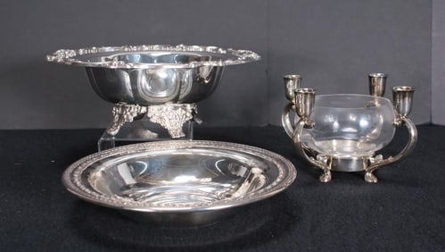Reed & Barton Silverplate Table items