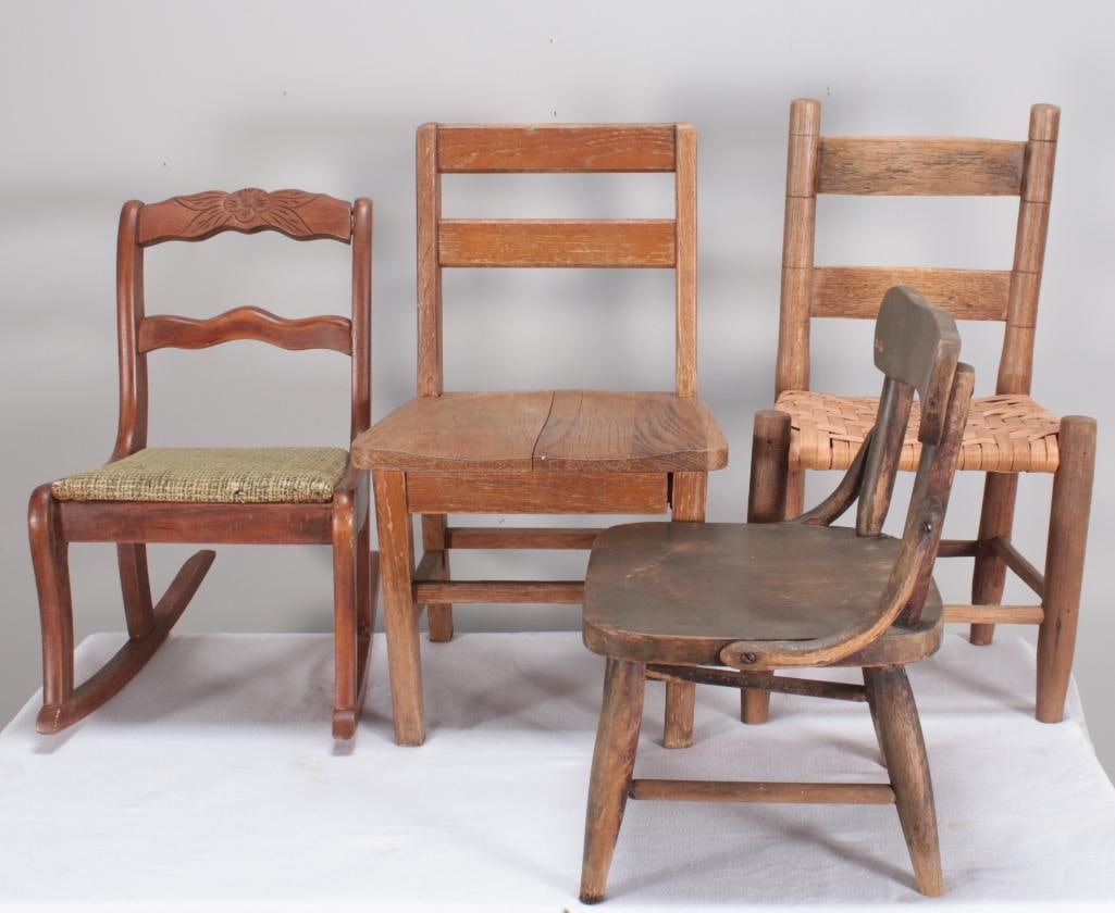 Six (6) Child's Chairs (1 of 12)