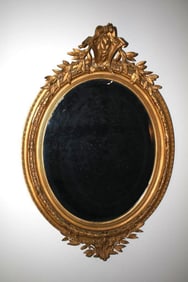 George III Style Giltwood Mirror