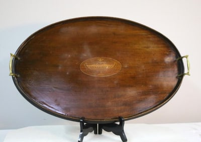 Mahogany Butlers Tray