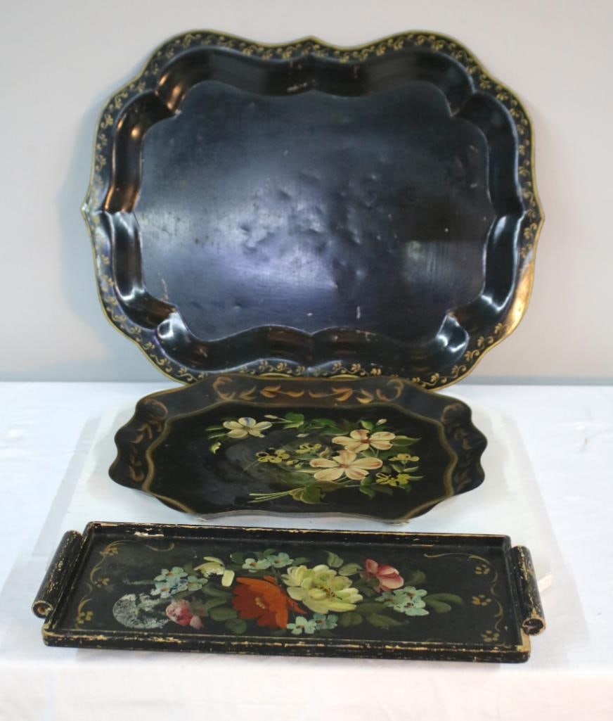 Three Tole Trays (1 of 5)