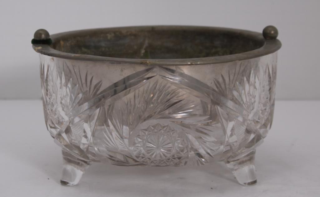 American Brilliant Cut Crystal Jardiniere (1 of 7)