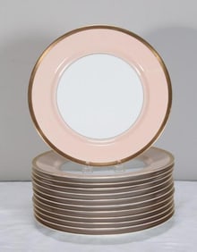 Twelve (12) Fitz and Floyd Dinner Plates