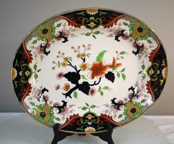 Large Matsumai Earthenware Platter