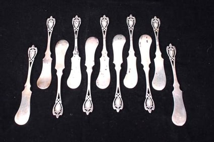 Eleven (11) Lunt Butter Spreaders