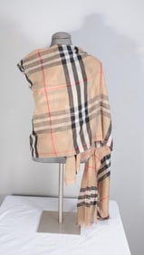 Burberry Wool and Silk Blend Shawl