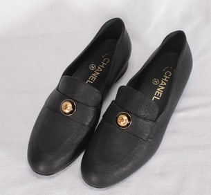 Chanel Leather Loafers