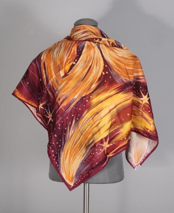 Hermes Silk Scarf: Size: Carre 90 Feux Du CielCondition:Very good