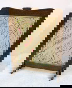 Needlework Fire Screen