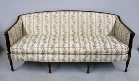 Southwood Upholstered Camelback Sofa #1