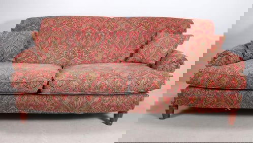 Contemporary Two Cushion Sofa