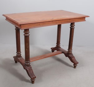 Oak Side Table or Sofa Table
