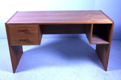 Modern Teak Office Desk