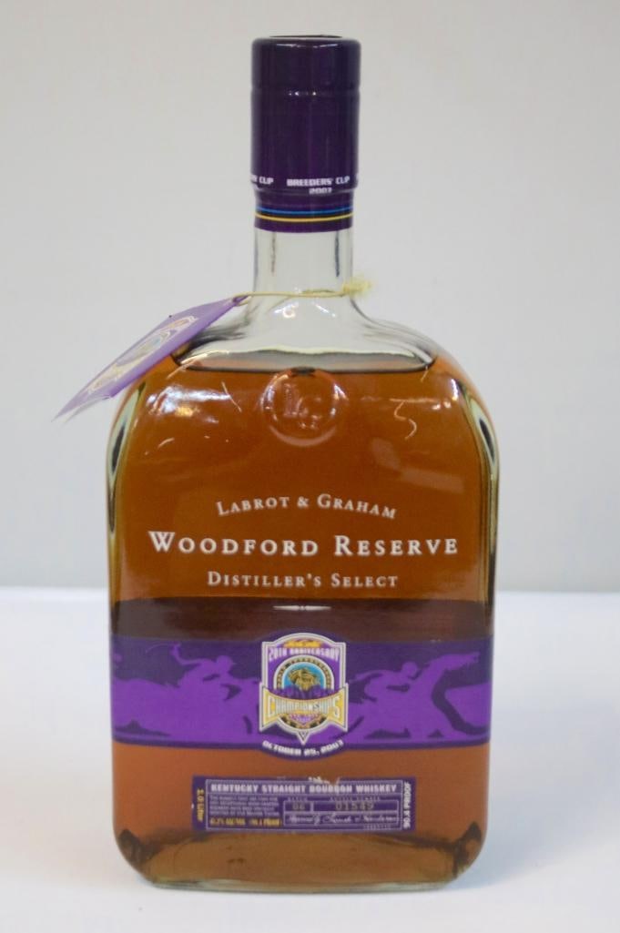 Woodford Reserve - Breeders’ Cup 20th Anniversary: Woodford Reserve - Breeders’ Cup 20th AnniversaryThis Woodford Reserve Distiller’s Select Breeders’ Cup Championships 20th Anniversary commemorative release from 2003 is bottled in the standard