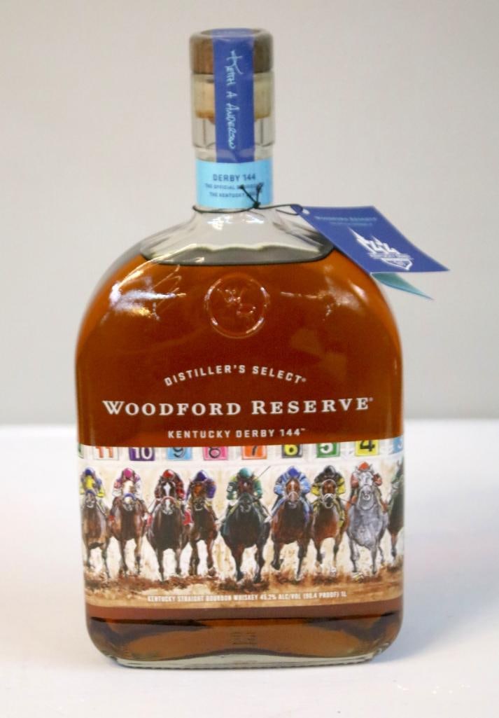 Woodford Reserve - Kentucky Derby 144 Bottle - 2018: Woodford Reserve - Kentucky Derby 144 Bottle - 2018Liter-sized release celebrating the "Run for the Roses." This 2018 edition features the vibrant artwork of Kentucky native Keith Anderson, the first
