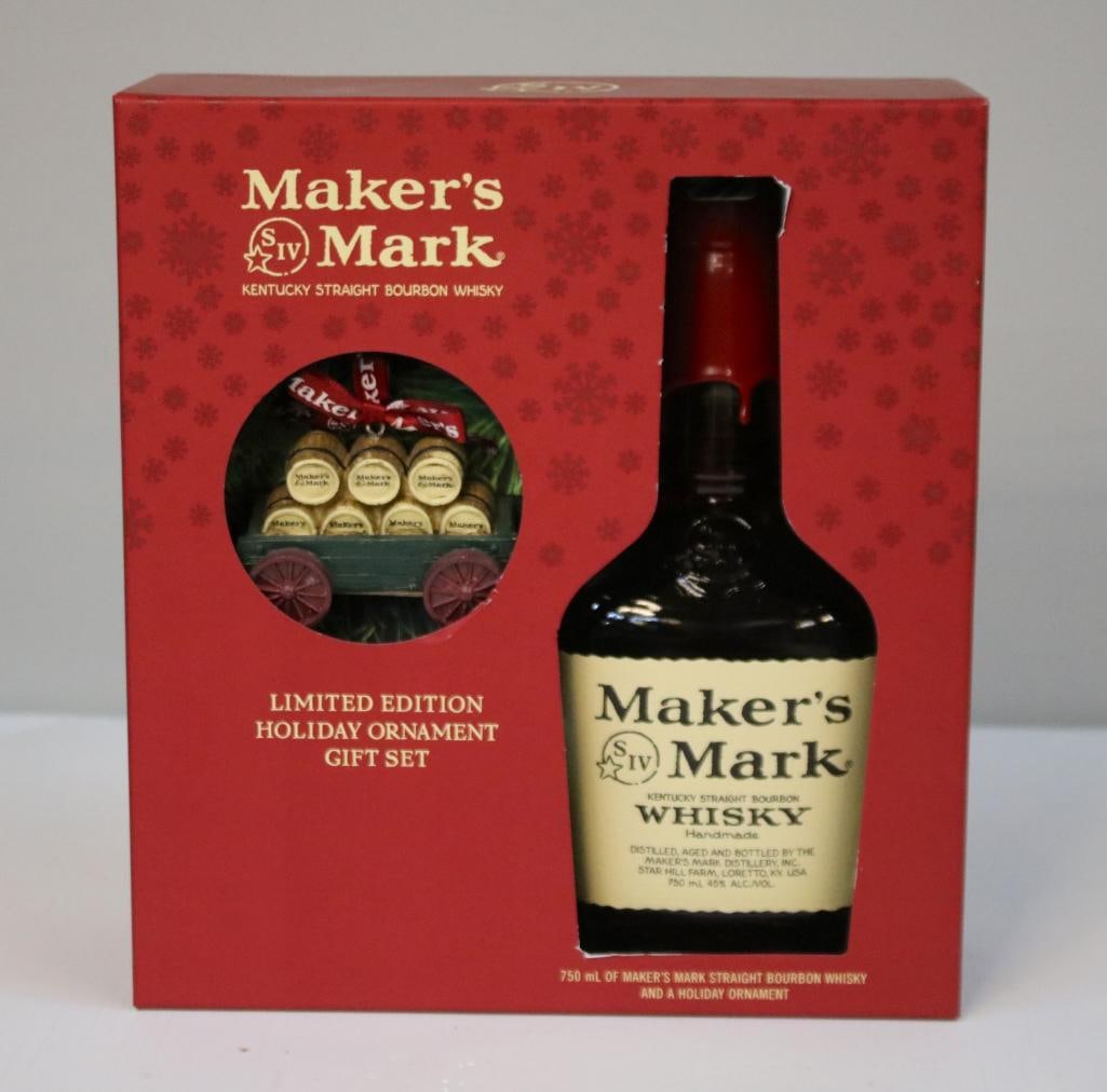 Maker’s Mark Limited Edition Holiday Ornament Gift Set (1 of 5)