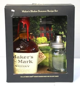 Maker’s Mark Shaker Summer Recipe Set