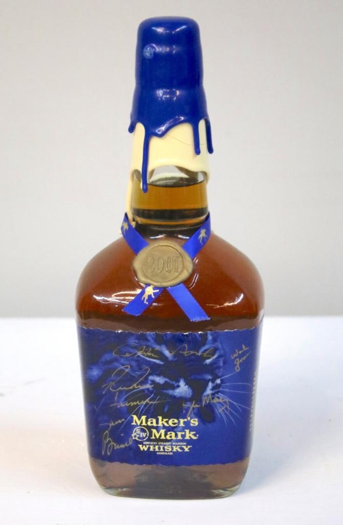 Maker’s Mark - Keeneland “Blue Cat" Commemorative Bottle (1 of 6)
