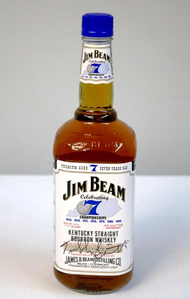 Jim Beam “Celebrating 7 Championships" UK Bottle (1 of 7)
