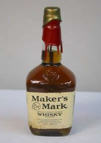 Maker’s Mark Signed - Red & Gold Dual-Wax Bottle