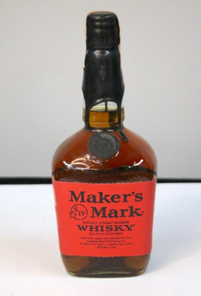Maker’s Mark UofL Bicentennial Edition (1798–1998): Maker’s Mark UofL Bicentennial Edition (1798–1998)Maker’s Mark Kentucky Straight Bourbon Whisky commemorative University of Louisville Bicentennial (1798–1998) bottle, produced as a limited-ed
