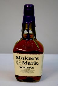 Maker’s Mark Purple & Gold Dual-Wax Bottle