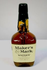 Maker's Mark - Black & Yellow Dual-Wax Bottle