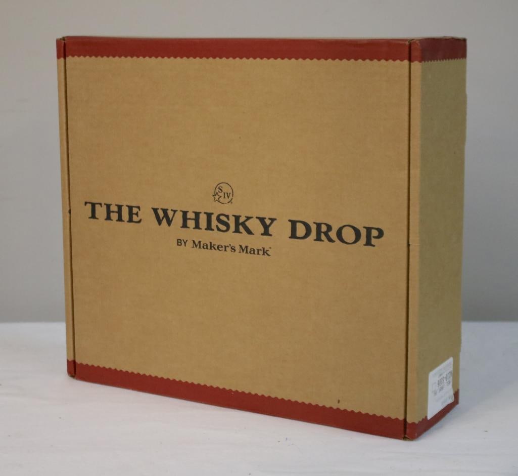 Maker’s Mark “The Whisky Drop" -- July 2023: Caramel Popcorn & Chess Pie - July 2023 This two-bottle Maker’s Mark presentation set titled The Whisky Drop includes two 750 mL Kentucky Straight Bourbon whiskies from the Private Selection Wood F