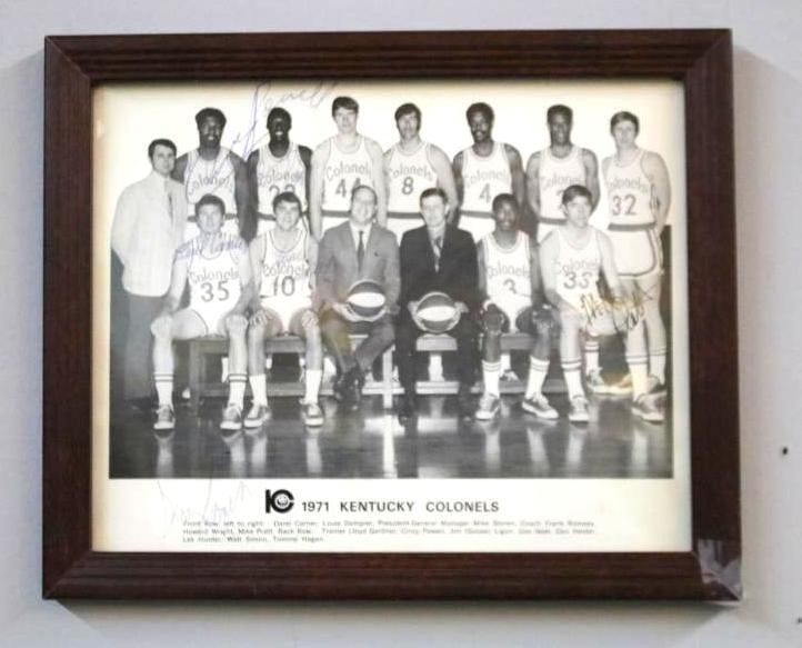 1971 Kentucky Colonels ABA Team Photograph (1 of 5)