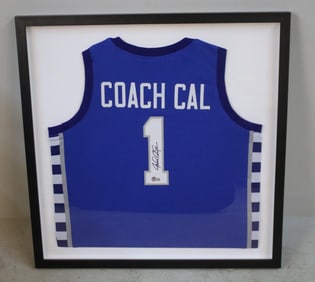 John Calipari “Coach Cal?? Signed UK Jersey (Beckett)